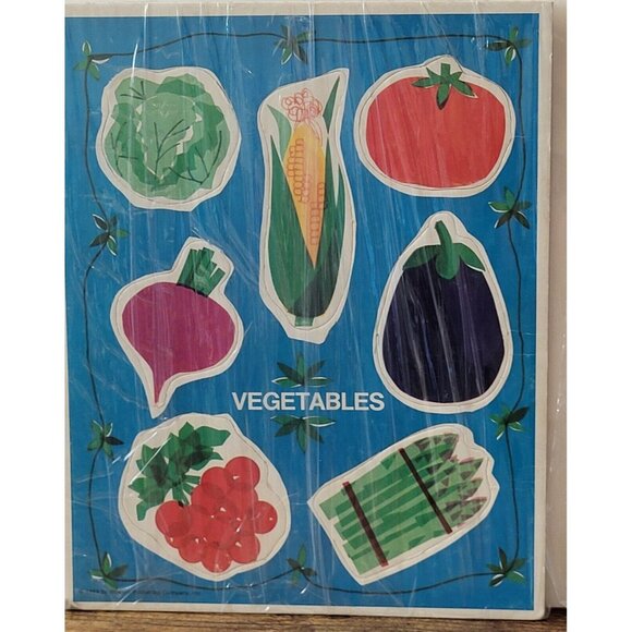 Lot of 2 Vintage Cardboard Kids' Tray Puzzles Western Publishing Co. 1969 - Picture 2 of 11